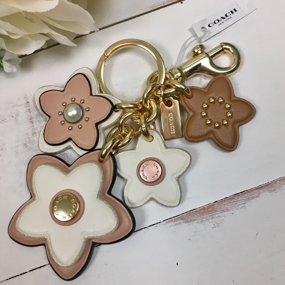 Coach Accessories - Coach Wildflower Mix Bag Charm